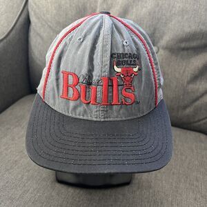 VTG Chicago Bulls The Game Basketball 1538 Of 6000 Snapback Hat Jordan USA